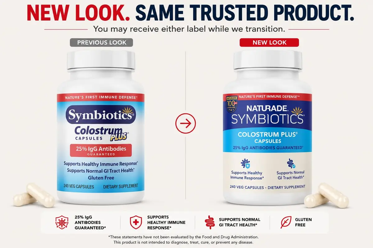 Symbiotics Colostrum Vegetable Capsules, 240 Count | Supports Immune & Digestive Wellness - view 2