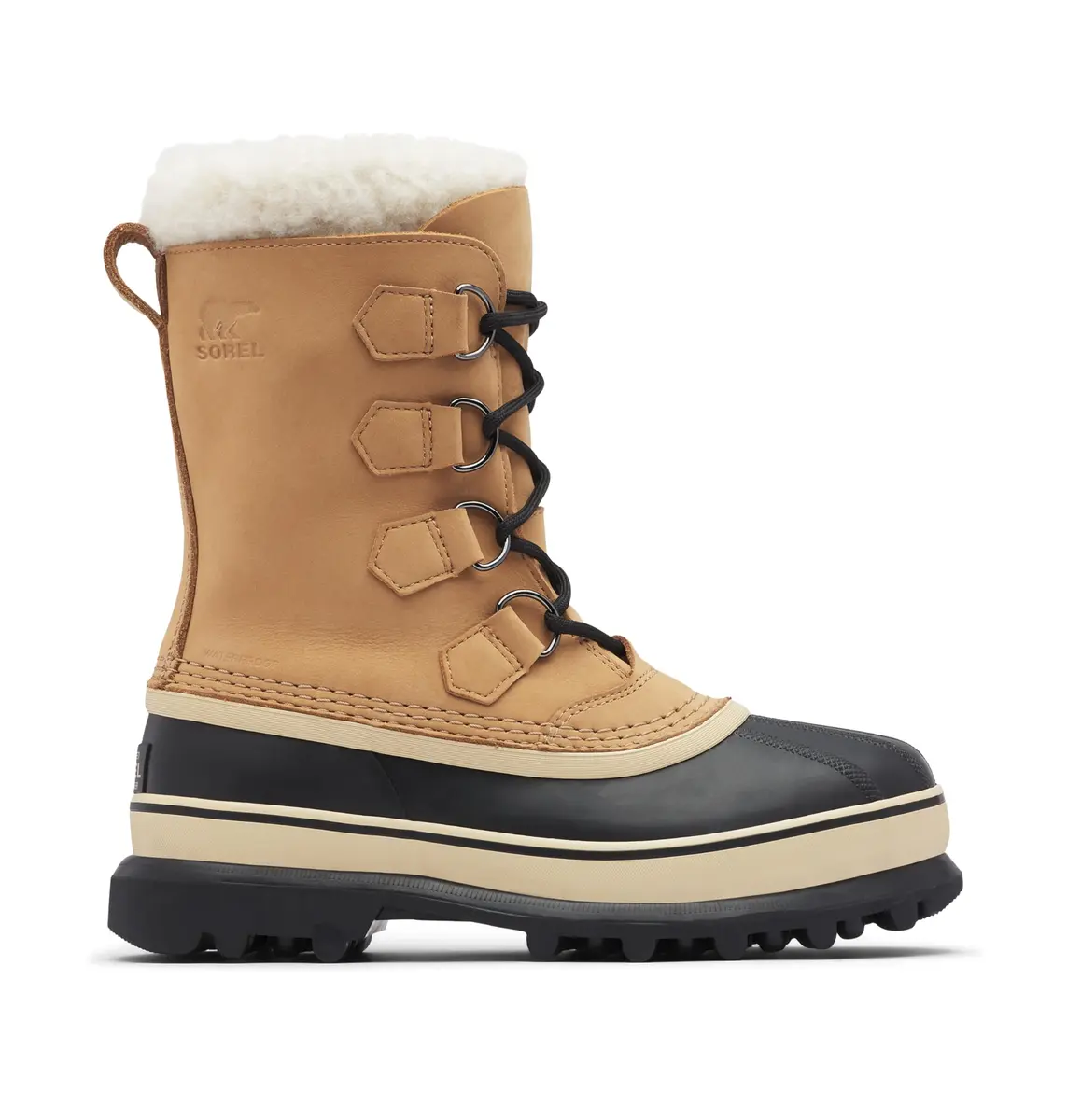 Sorel Women's Caribou Waterproof Snow Boots | Waterproof Nubuck Upper, Removable Felt Liner, Mid-Calf - view 3