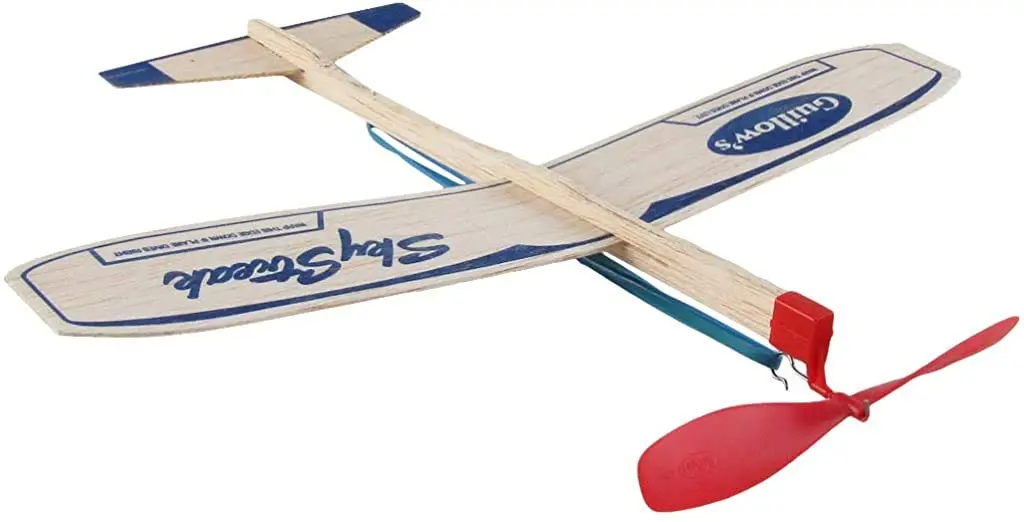 Guillow's Sky Streak Twin Pack | Rubber Band Powered Airplane for Kids & Collectors - main product image