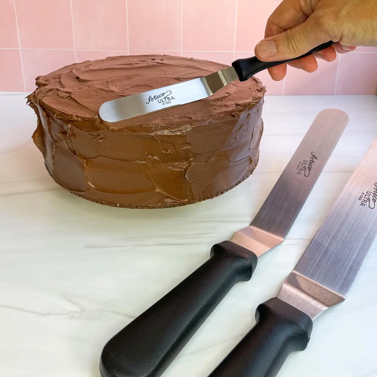 Ateco Ultra Offset Spatula 7.75-Inch Blade | Professional Quality Baking Tool - view 2