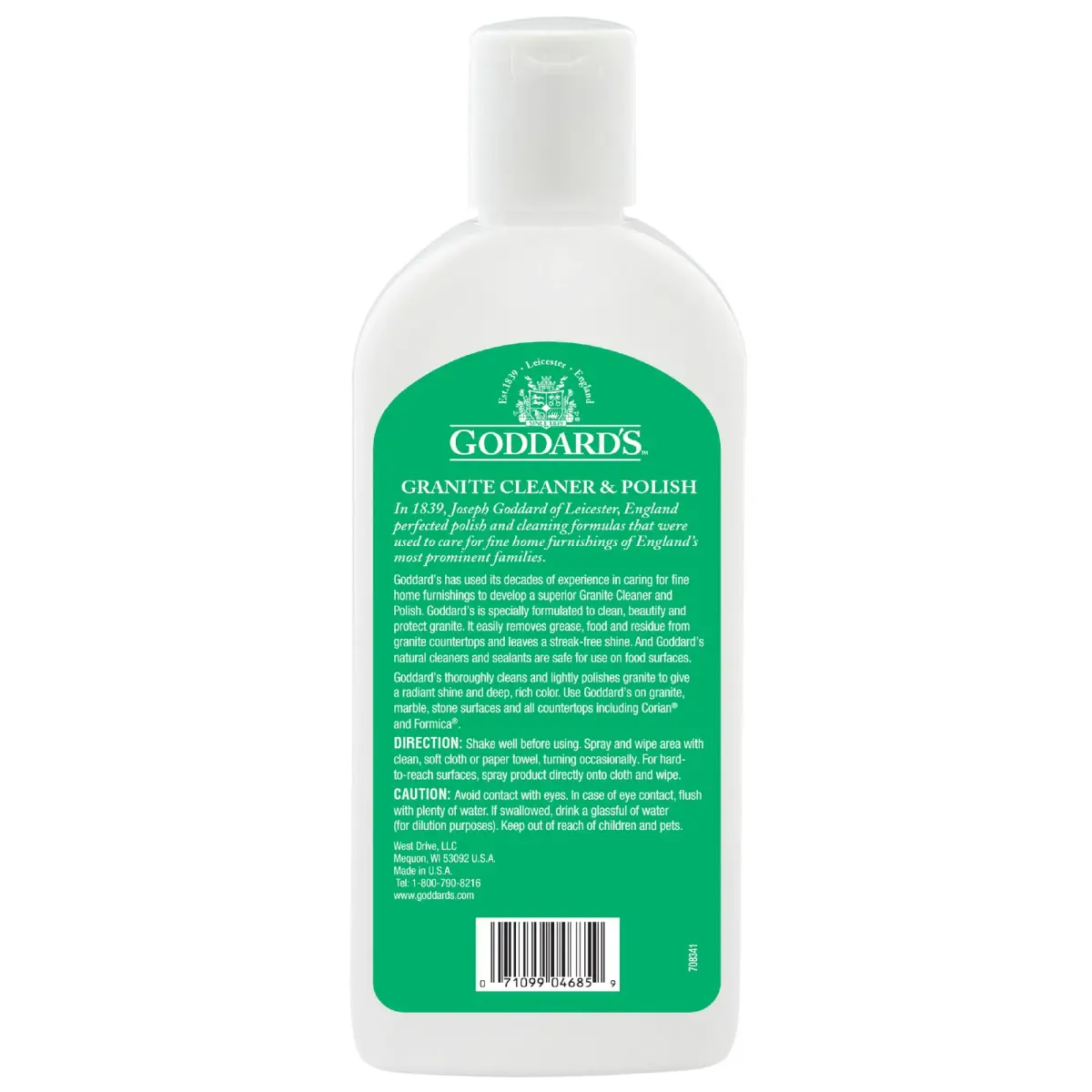 Goddard's Granite & Marble Countertop Polish 237ml (8 Fl Oz) | Streak-Free Shine & Stain Protection - view 2