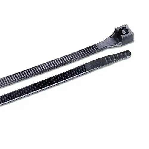 Gardner Bender 24 Inch 175 lb. UV Resistant Black Heavy-Duty Cable Ties | 10 Pack - main product image