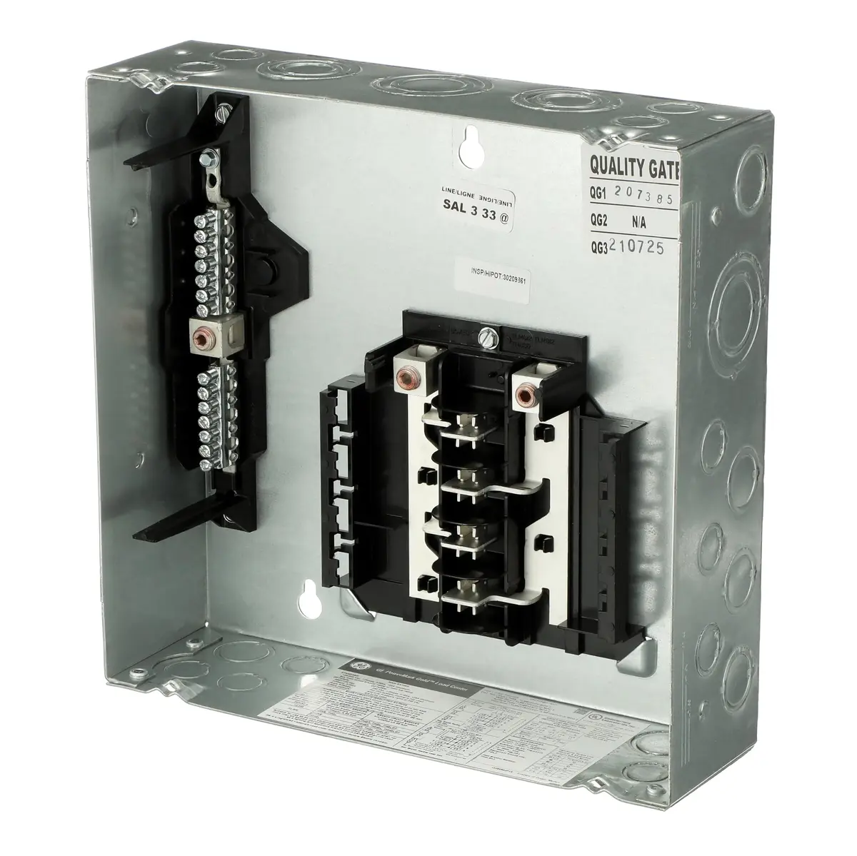 ABB 125A Main Lug Convertible Indoor Load Center 8-Space 16-Circuit | High Capacity & Indoor Use - view 3