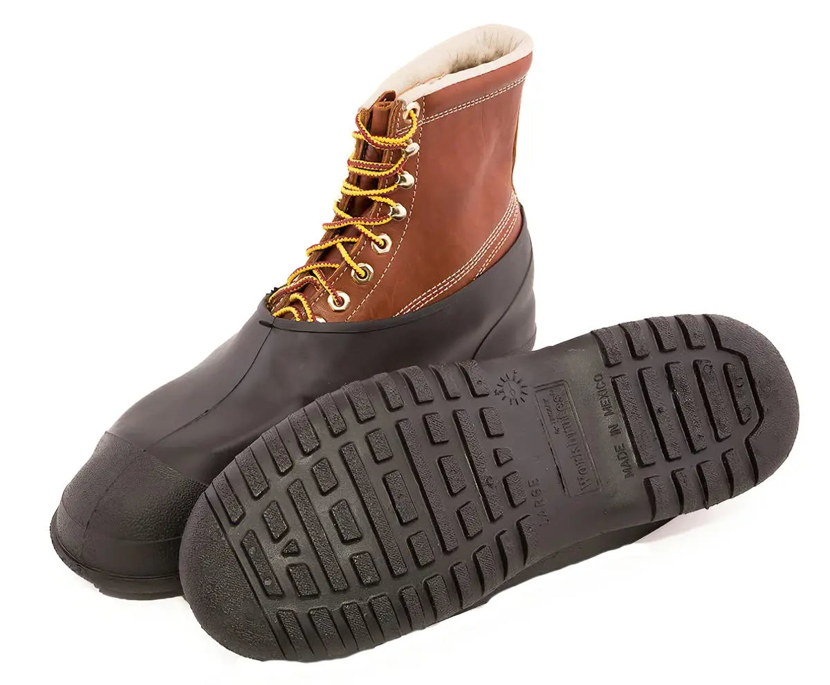 TINGLEY PVC Hi-Top Black Overshoes Large Size 9.5-11 | Waterproof Work Shoe Cover - view 3