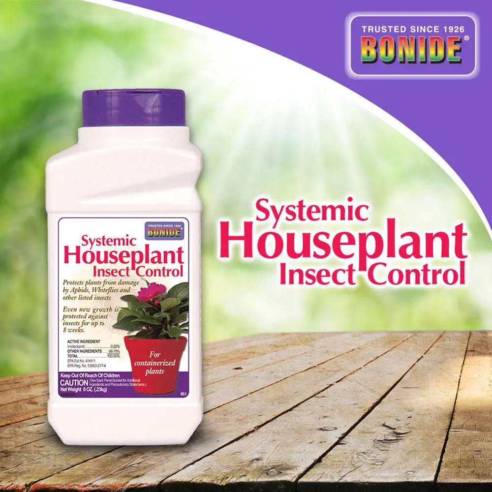 Bonide Systemic Houseplant Insect Control 8 oz Granules | Protects Indoor & Outdoor Plants from Insects - view 5