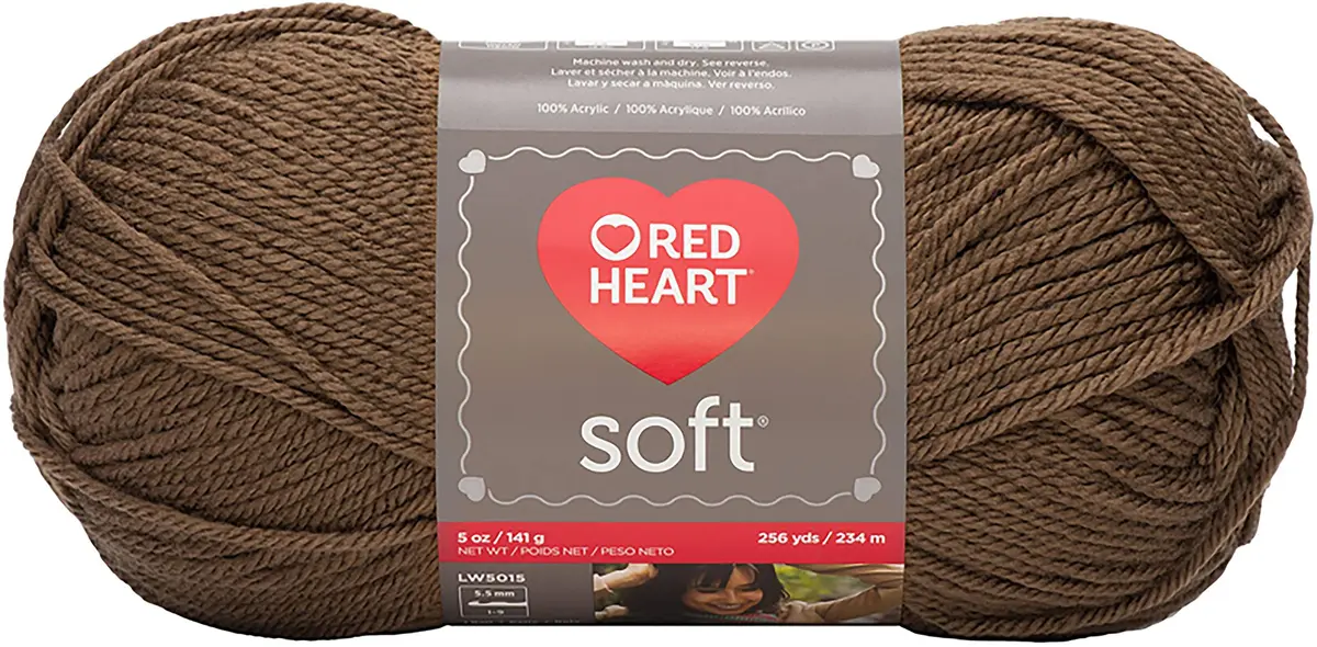 Red Heart Soft Yarn Toast | Premium Acrylic Yarn for Crochet & Knitting in India - main product image