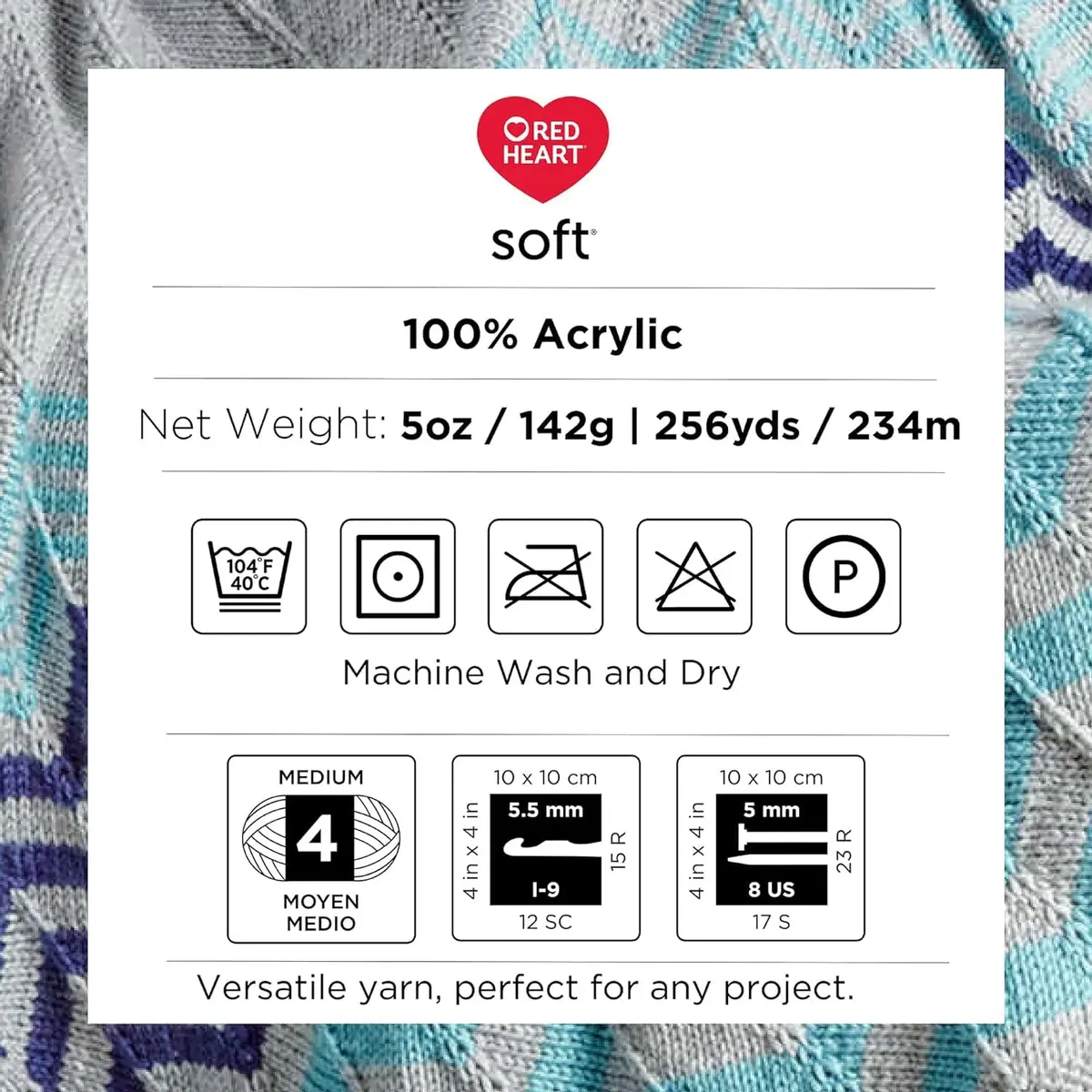 Red Heart Soft Yarn Toast | Premium Acrylic Yarn for Crochet & Knitting in India - view 4