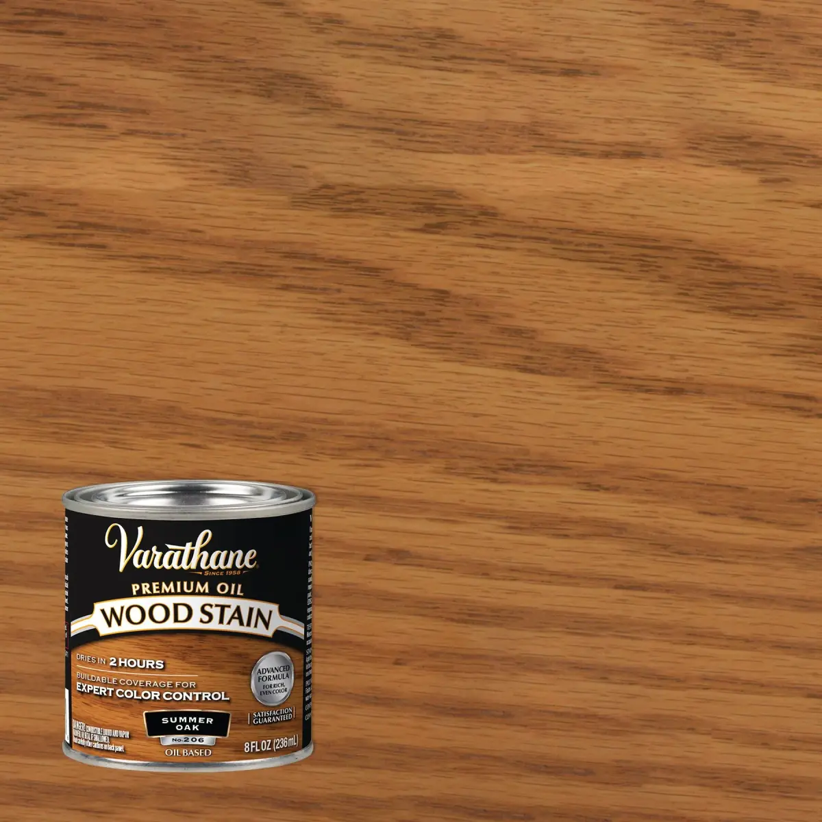 Varathane Premium Wood Stain - Multicolor, Half Pint (Pack of 1) for Interior Wood - view 2