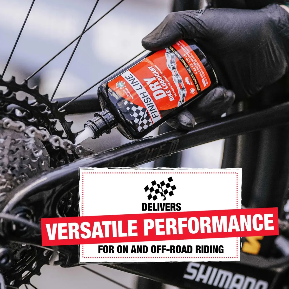 Finish Line DryDry Chain Lubricant 59ml (2 Fl Oz) | Ceramic Technology for Dry & Dusty Indian Roads - view 7