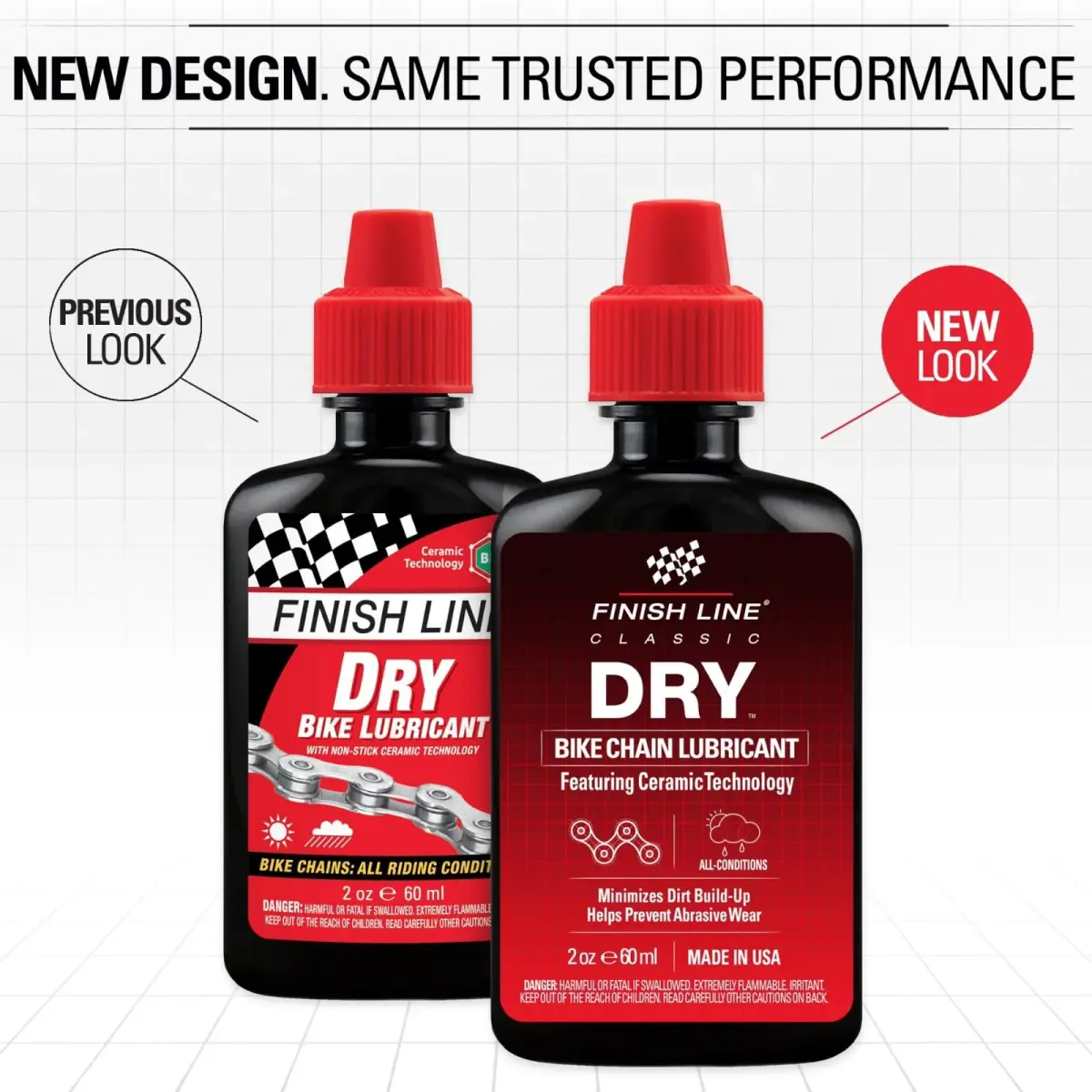 Finish Line DryDry Chain Lubricant 59ml (2 Fl Oz) | Ceramic Technology for Dry & Dusty Indian Roads - view 3