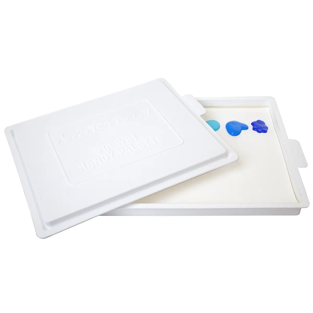 Masterson Sta-Wet Handy Palette 8.5 x 7 Inches | Airtight Water-Based & Oil Paint Storage - view 3