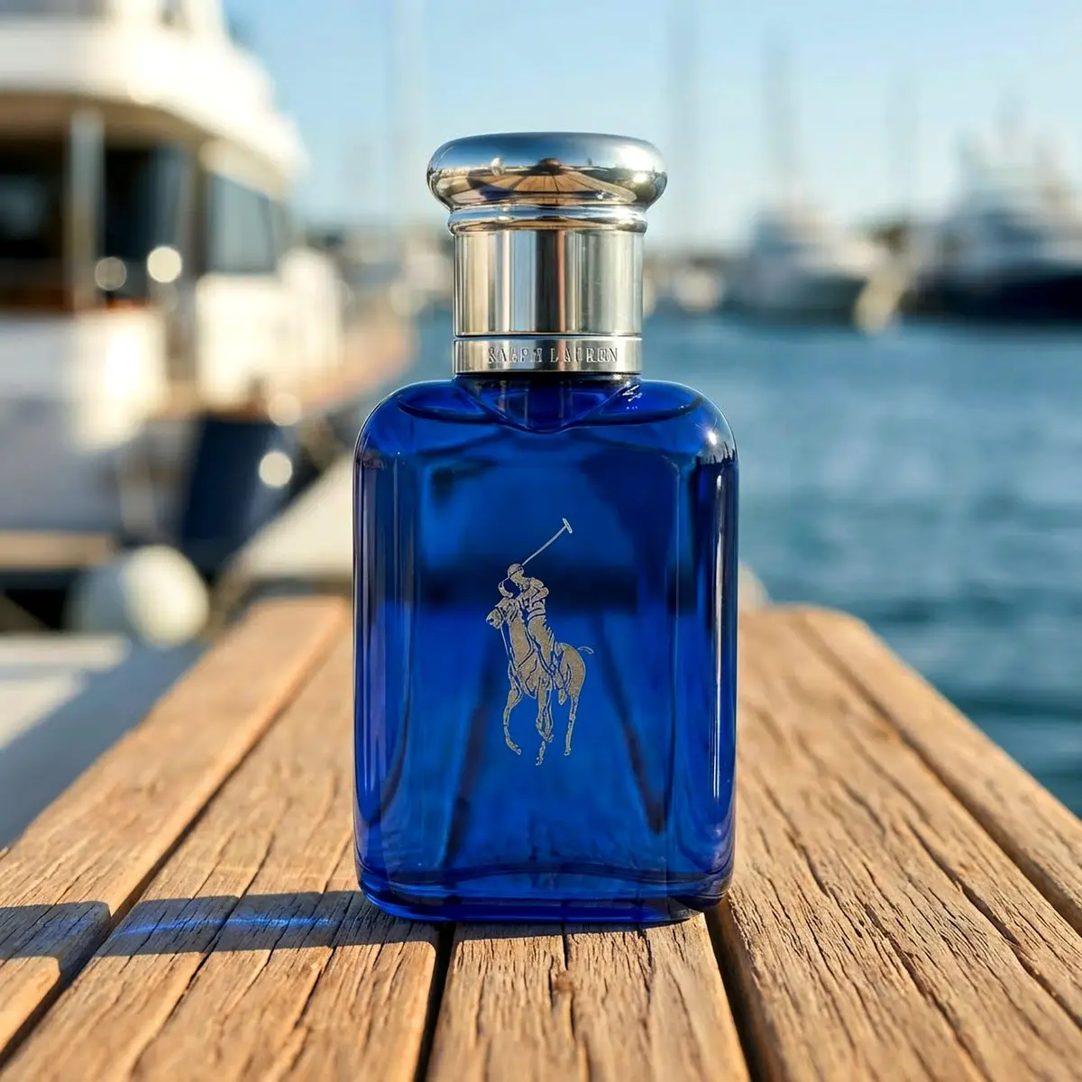 Ralph Lauren Polo Blue Eau de Toilette 1.35 Fl Oz | Fresh Aquatic Fragrance for Men - view 8