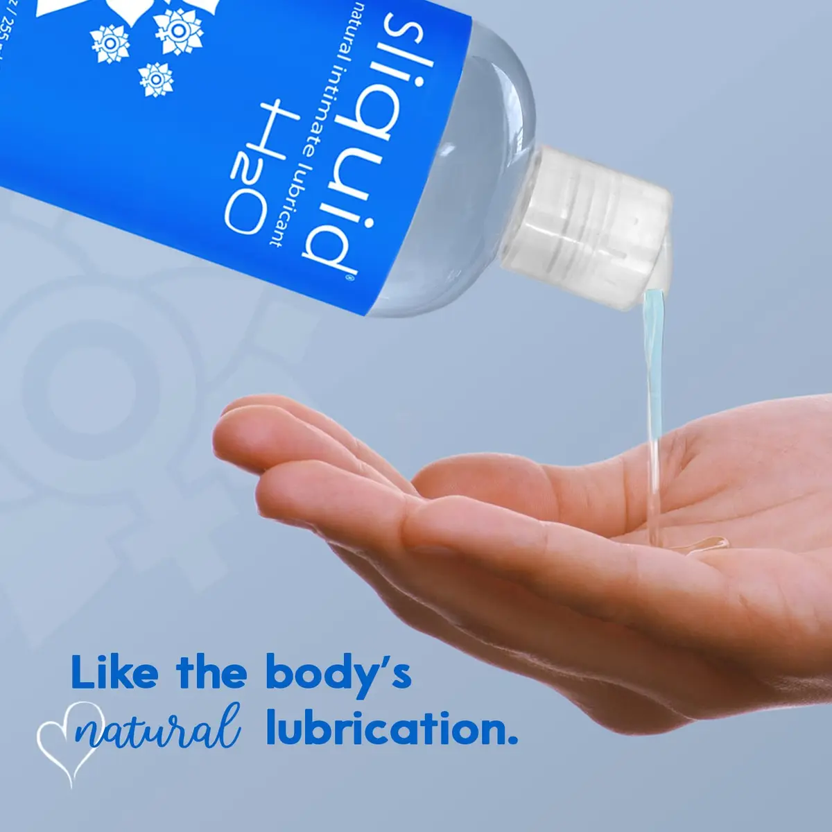 Sliquid H2O Water Based Lubricant 255ml (8.5 Fl Oz) | Natural, Sensitive Skin Formula - view 7