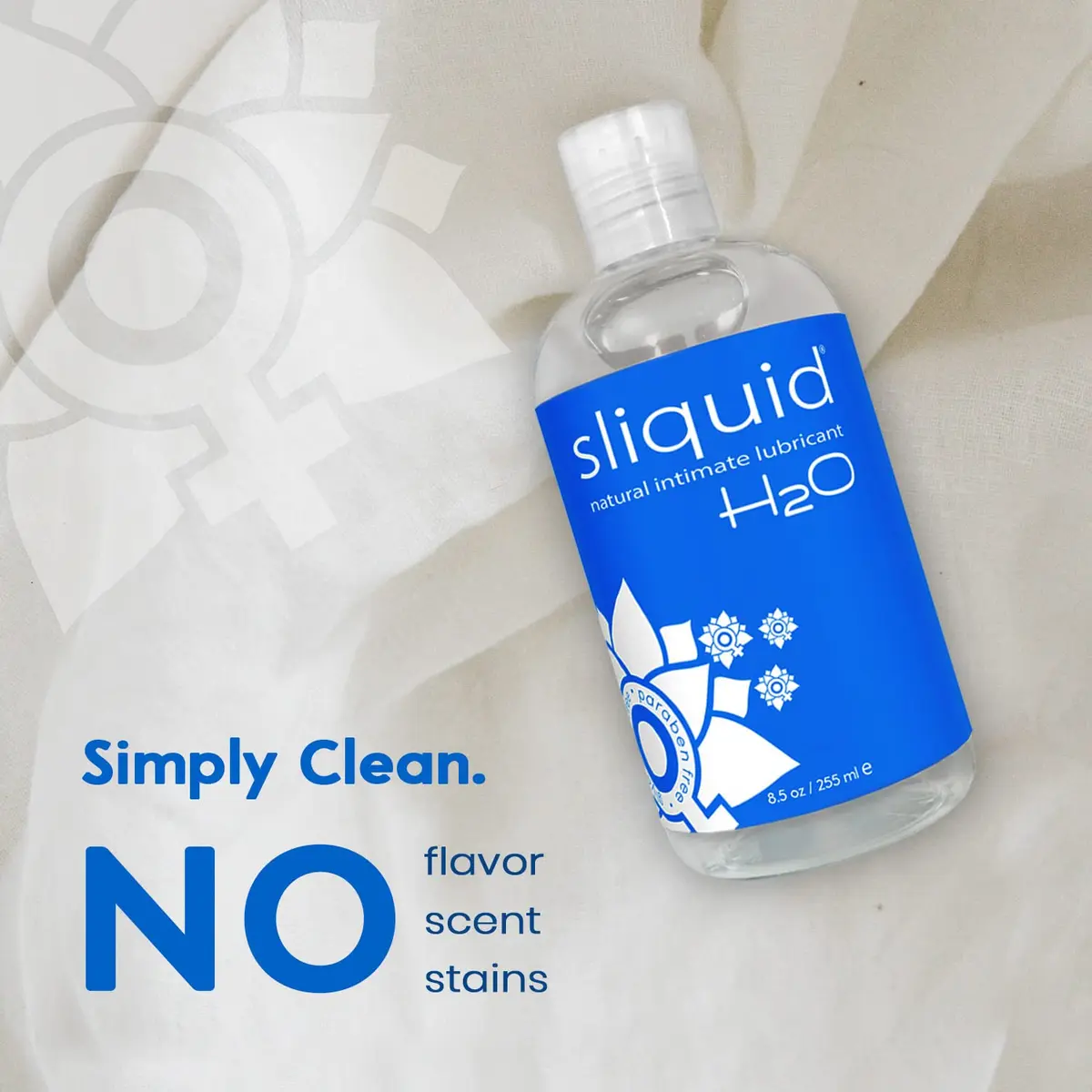 Sliquid H2O Water Based Lubricant 255ml (8.5 Fl Oz) | Natural, Sensitive Skin Formula - view 9