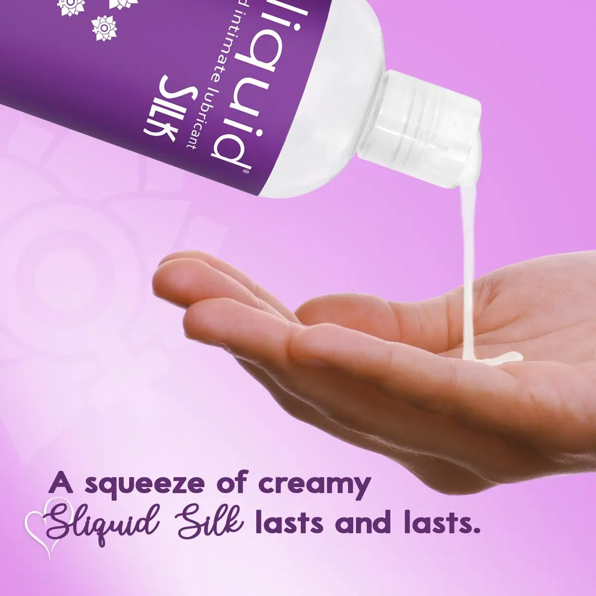 Sliquid Silk Intimate Lubricant, 8.5 Fl Oz (Pack of 2) | Hypoallergenic, Waterproof, Unscented - view 4