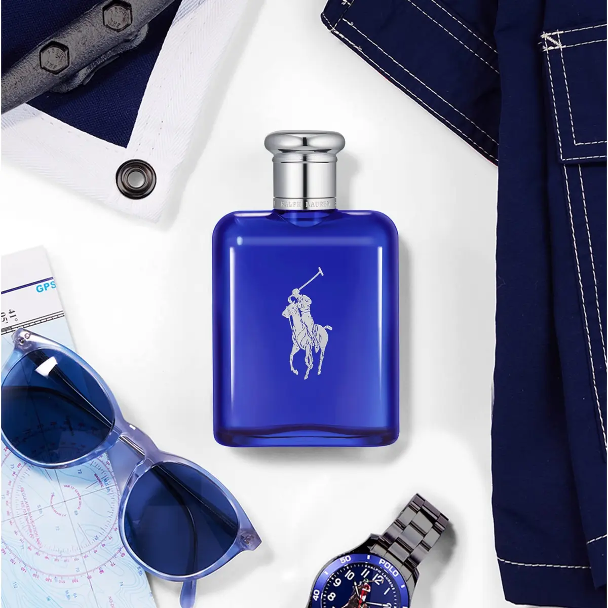 Ralph Lauren Polo Blue Eau de Toilette 6.7 Fl Oz | Fresh Aquatic Cologne for Men - view 5