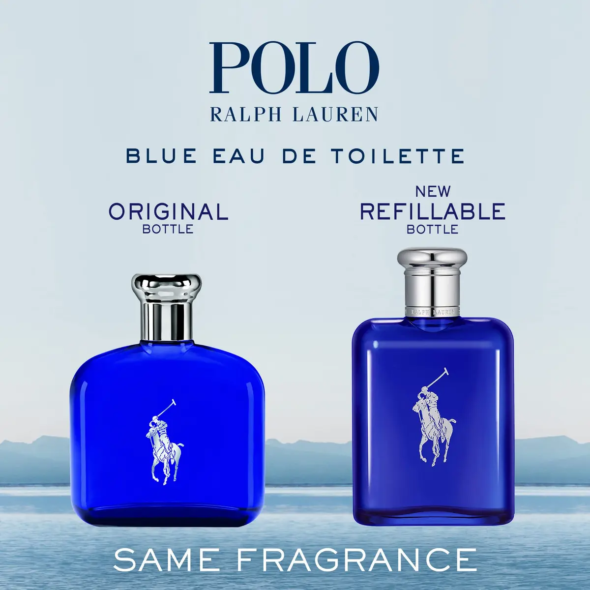 Ralph Lauren Polo Blue Eau de Toilette 6.7 Fl Oz | Fresh Aquatic Cologne for Men - view 4