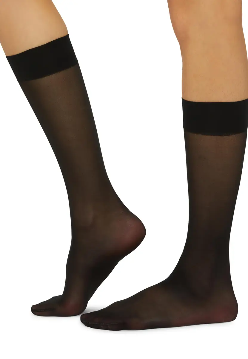 Wolford Satin Touch 20 Knee-Highs for Women Silky Sheer Socks with Elegant Sheen Comfortable Fit for All-Day Wear - main product image