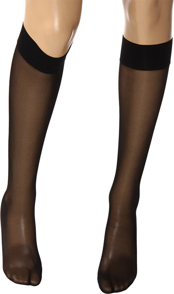 Wolford Satin Touch 20 Knee-Highs for Women Silky Sheer Socks with Elegant Sheen Comfortable Fit for All-Day Wear - view 2