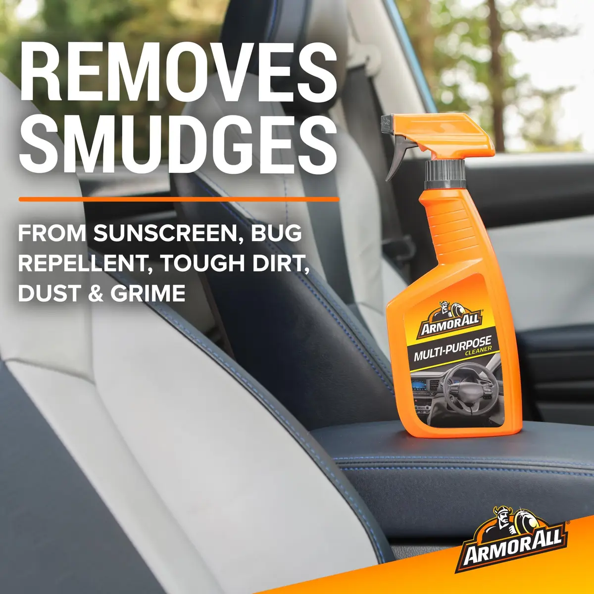 Armor All Multi-Purpose Car Cleaner Spray, 16 Fl Oz | New Car Scent, Interior Safe - view 5