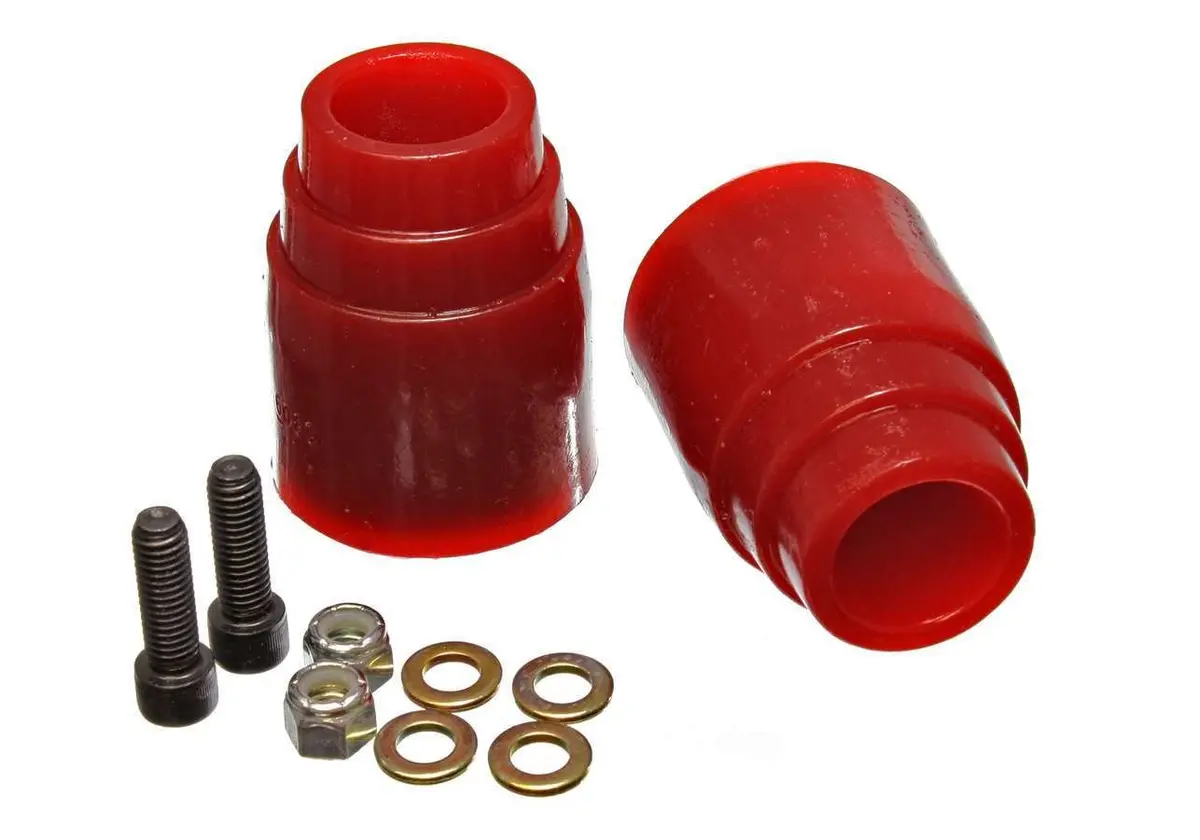 Energy Suspension Hyper-Flex Rear Axle Bump Stop Set | Performance Polyurethane for Suspension (70-120c) - main product image