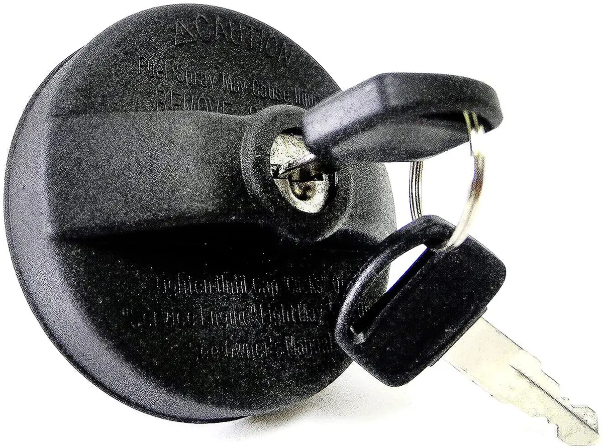 Gates Locking Fuel Tank Cap | Heavy-Duty, OEM-Quality, Black, 2 Keys - main product image