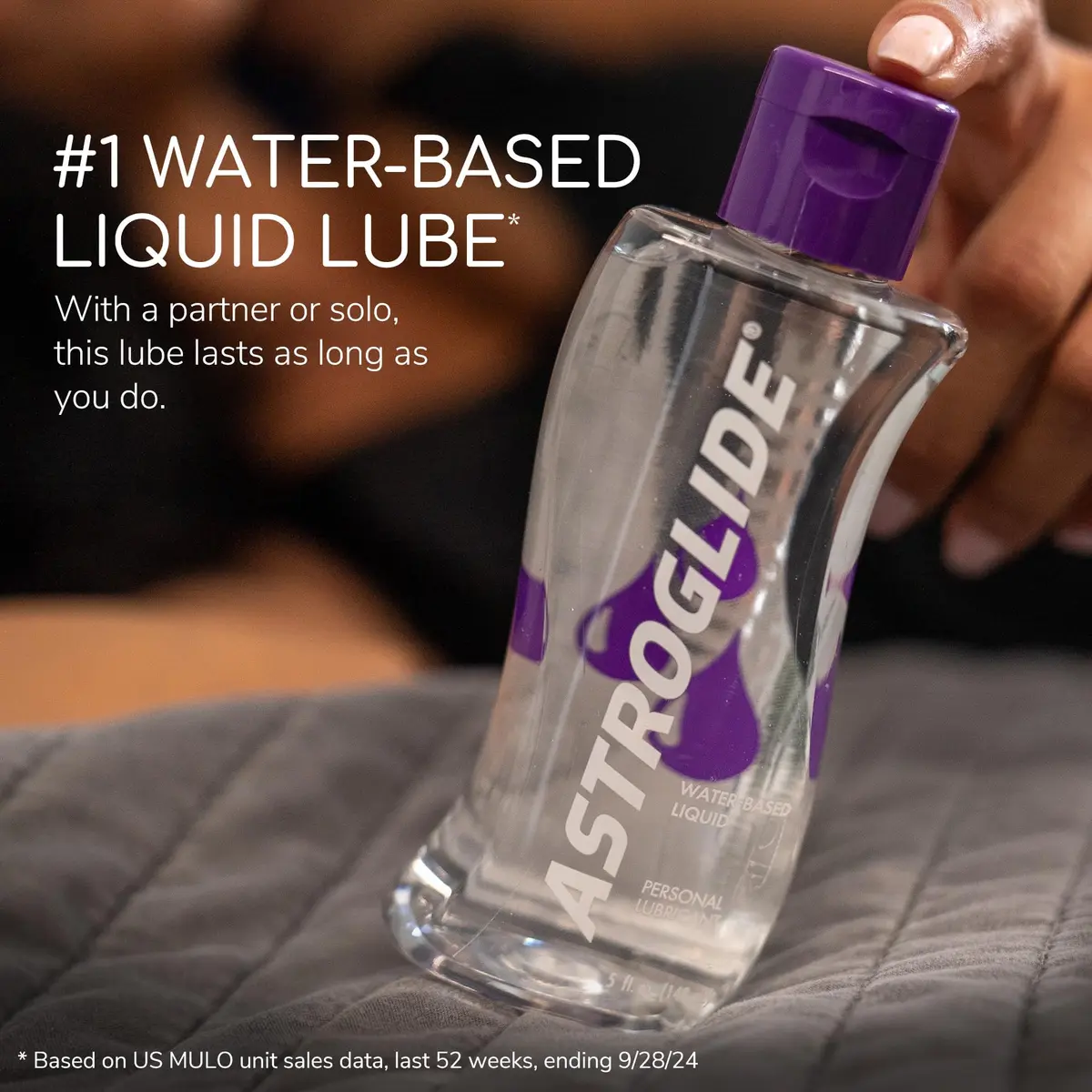 Astroglide Water-Based Liquid Personal Lubricant 148ml (5 Fl Oz) | Silky Smooth Glide for Intimacy - view 2