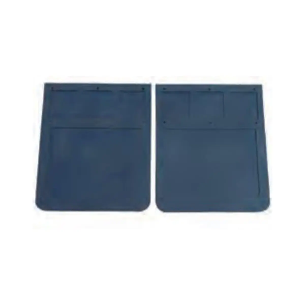 Go Industries 725F Mud Flap Set | Vehicle Specific Rubber Mud Flaps, Black - main product image