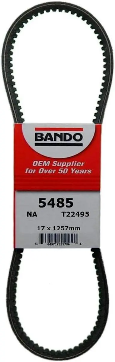 Bando USA 5485 V Belt | Precision Engineered, OEM Quality, Heat Resistant (18.75 in / 0.3 kg) - main product image