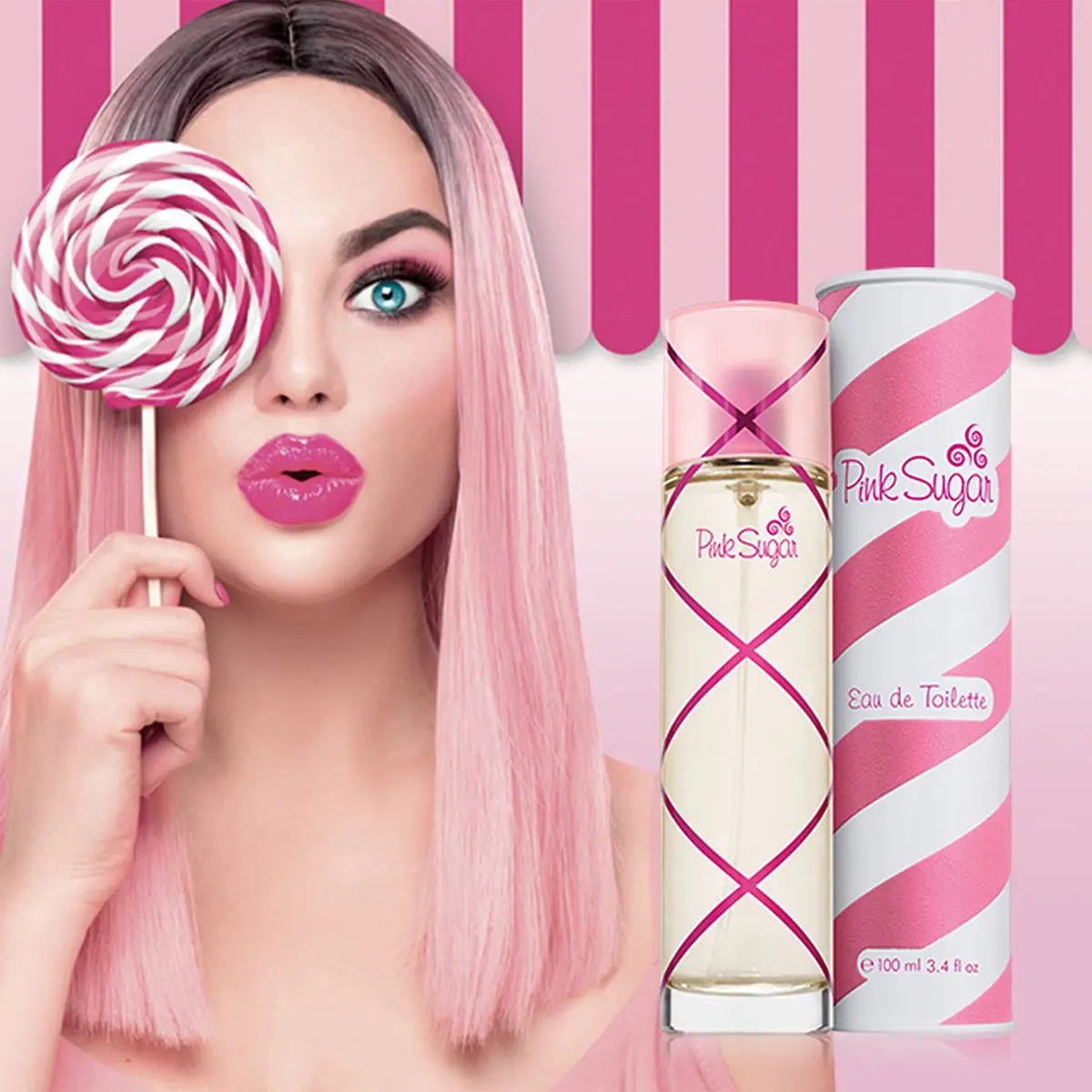 Pink Sugar Eau de Toilette Perfume for Women, 100ml (3.4 Fl. Oz.) | Sweet, Fruity, Vanilla Scent - view 5