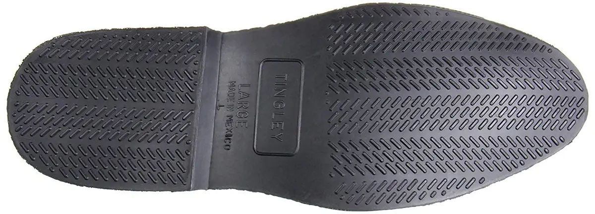 TINGLEY Dress Rubber Overshoes Medium Black Waterproof Shoe Cover - view 6