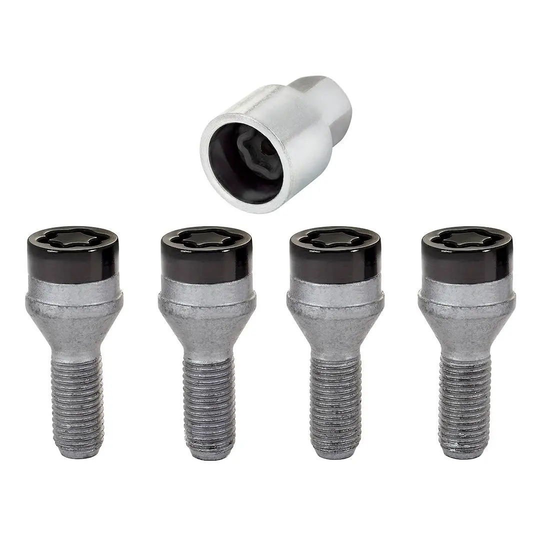 McGard Wheel Lock Cone Seat M12 x 1.5 Thread Size Black | Secure Tuner Wheels (70-120c) - main product image