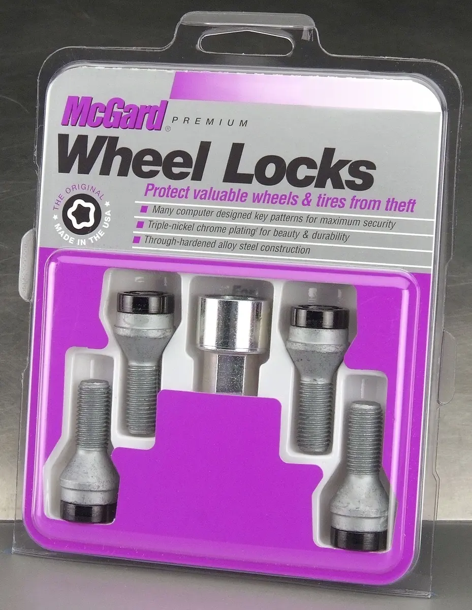 McGard Wheel Lock Cone Seat M12 x 1.5 Thread Size Black | Secure Tuner Wheels (70-120c) - view 2