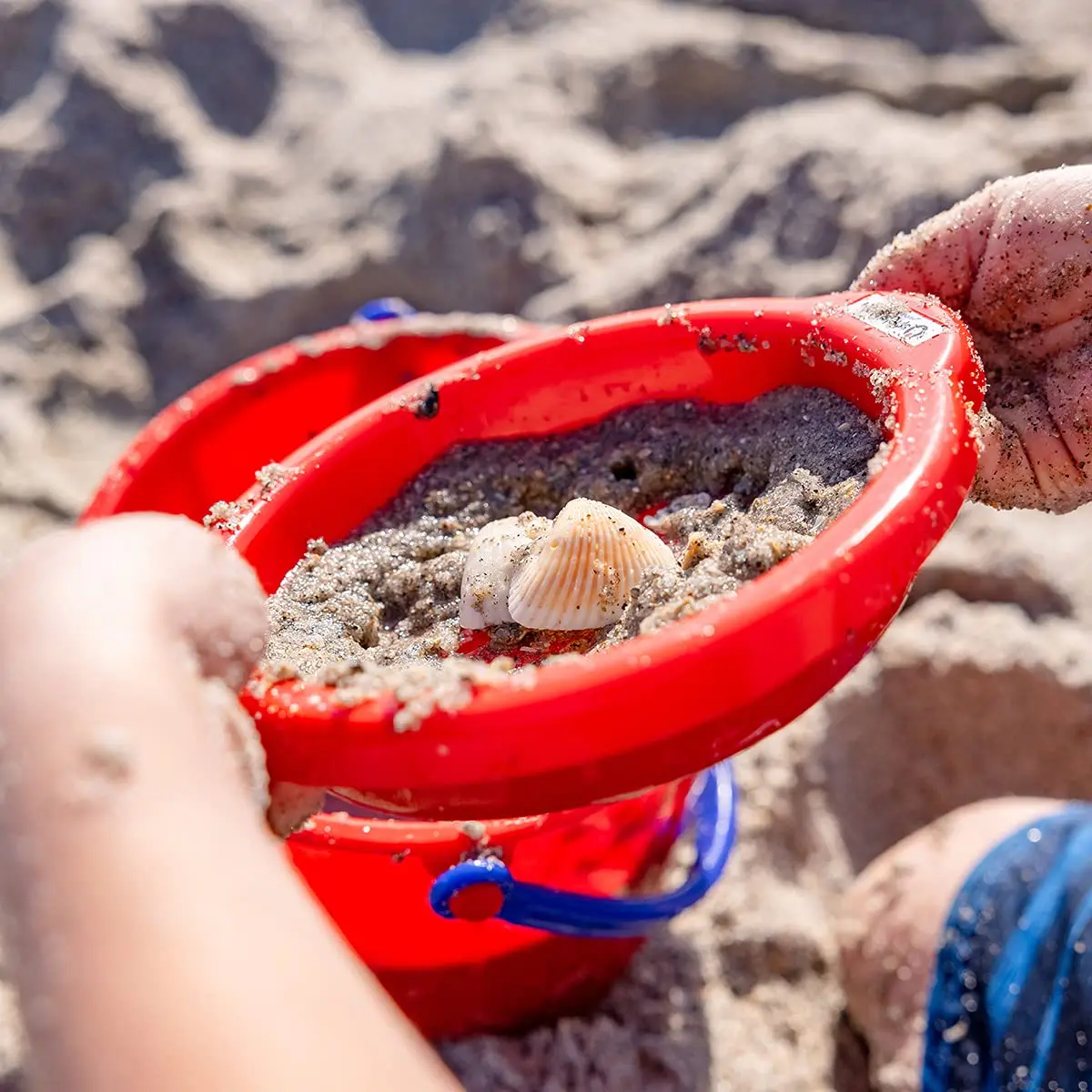 O SPIELSTABIL Beach Toy Small Sand Sieve | Heavy Duty Kids Sandbox Tool for Ages 1.5+ - view 6