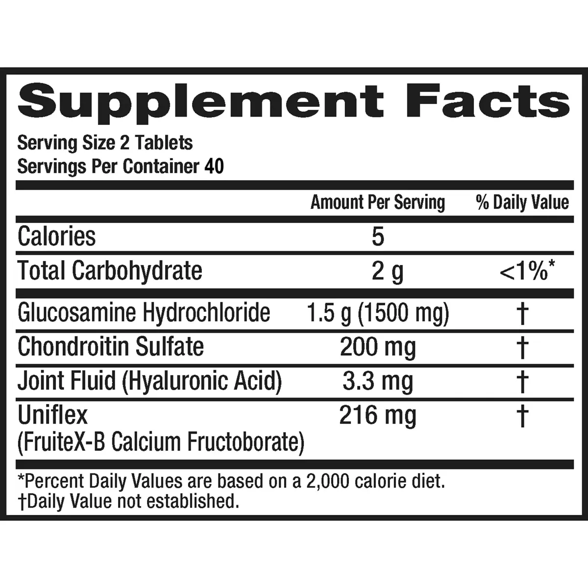Move Free Triple Strength Glucosamine Chondroitin Hyaluronic Acid Joint Supplement 80 Count | Supports 5 Signs of Joint Health - view 6
