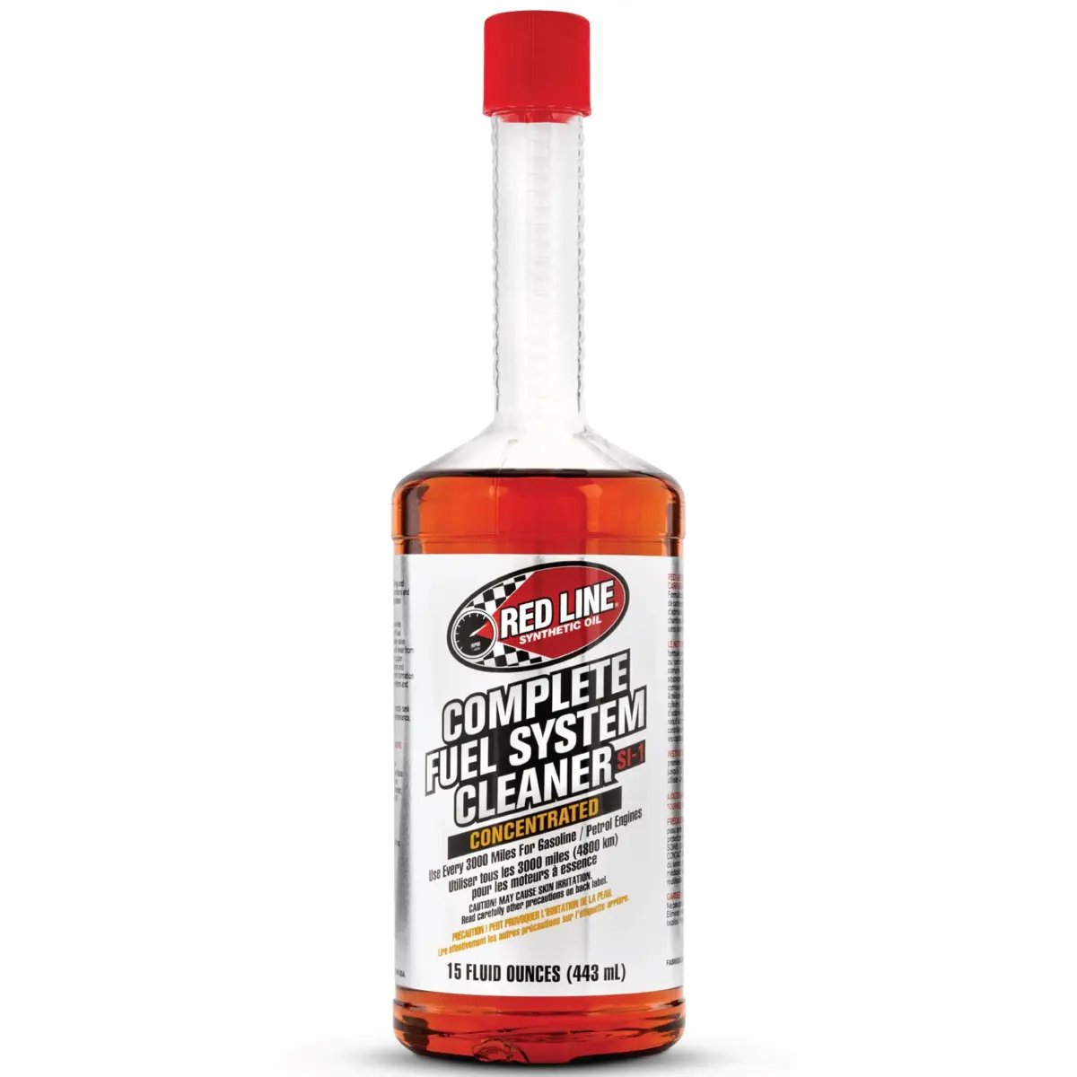 Red Line SI-1 Complete Fuel System Cleaner 443ml (15 Fl Oz) | Cleans Injectors, Carburetors, Valves & Combustion Chambers - main product image