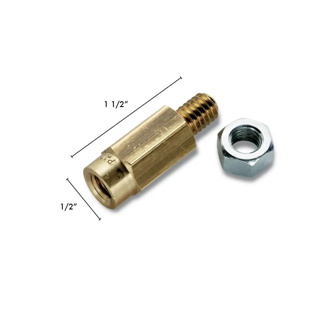 WirthCo Battery Doctor 30600 Brass Top Post Battery Terminal Extender 1.44 Inch | Reliable Battery Accessory - view 2