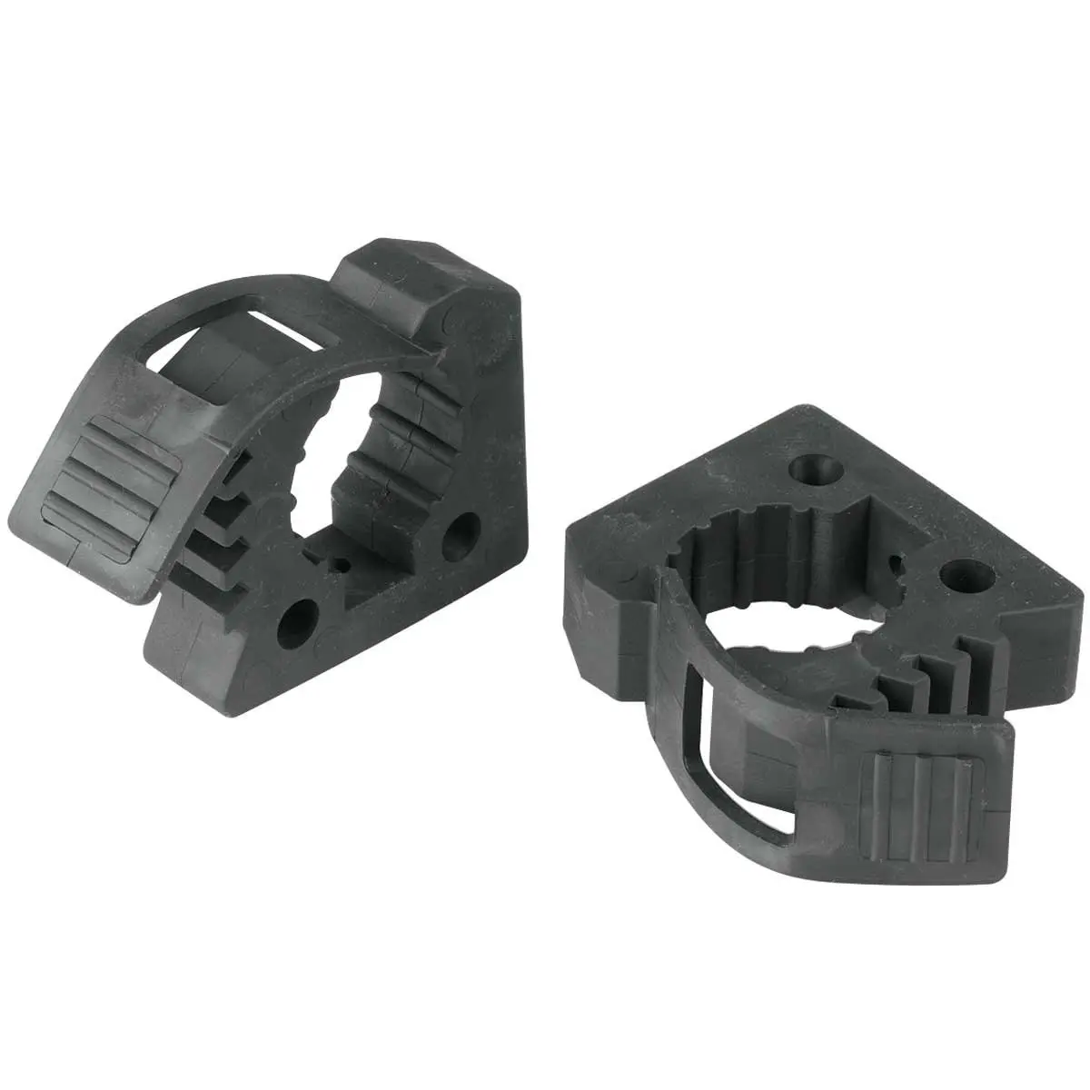 Quick Fist Original Clamp for Tools & Equipment 1" - 2-1/4" Diameter (2-Pack, Black) | Mounts Securely to Vehicles, Walls, ATVs - view 3