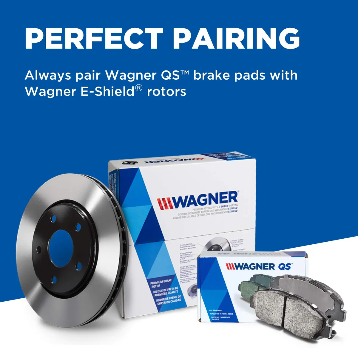 Wagner QS ZD923 Disc Brake Pad Set, Chamfered Edges for Smooth, Quiet Stops | Fits 2003–2008 Toyota Corolla - view 7