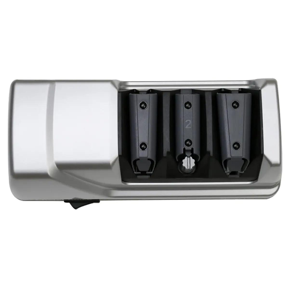 Chef's Choice Knife Sharpener 3-Stage Silver | Diamond Abrasives & Precision Guides - view 2
