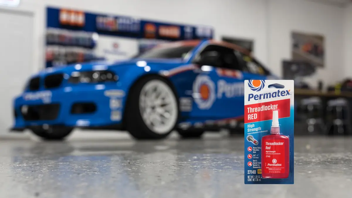 Permatex High Strength Threadlocker Red 36 ml | 3,000 PSI Locking Power for Automotive & Industrial Use - view 3