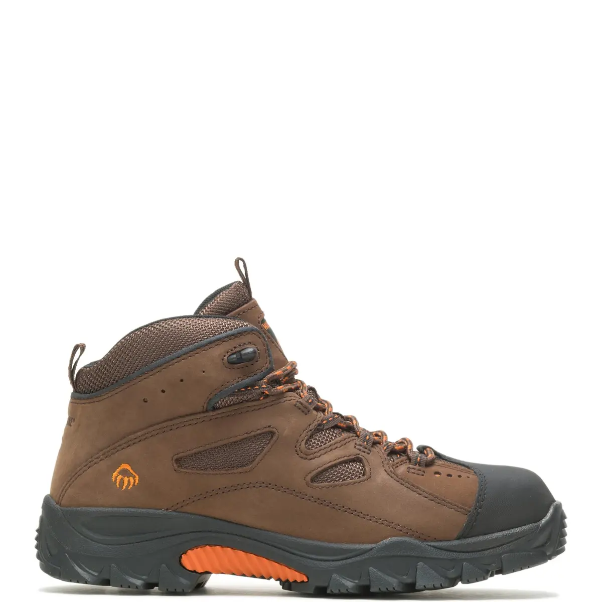 Wolverine Mens Hudson Steel Toe Mid Industrial & Construction Boots 7 X-Wide | Durable Work Footwear for Men - main product image