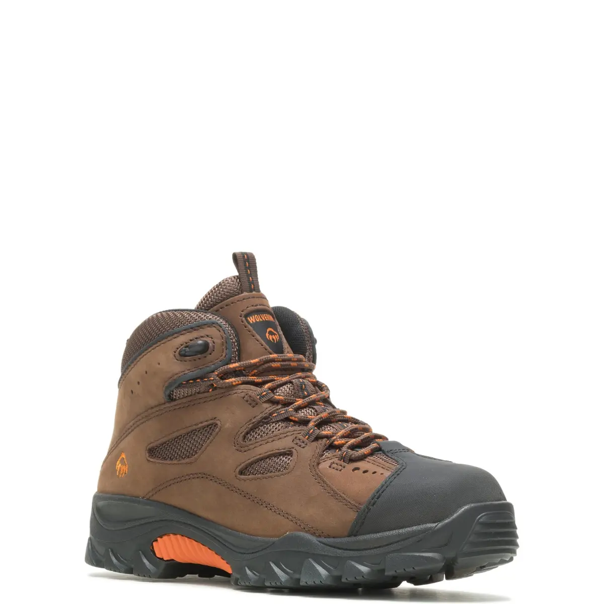 Wolverine Mens Hudson Steel Toe Mid Industrial & Construction Boots 7 X-Wide | Durable Work Footwear for Men - view 2