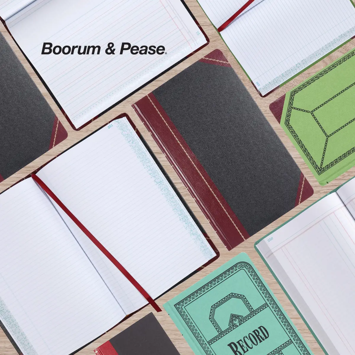 Boorum & Pease Columnar Book, 24 Columns, 12-7/8" x 15-1/8" | Large Business & Personal Ledger - view 7