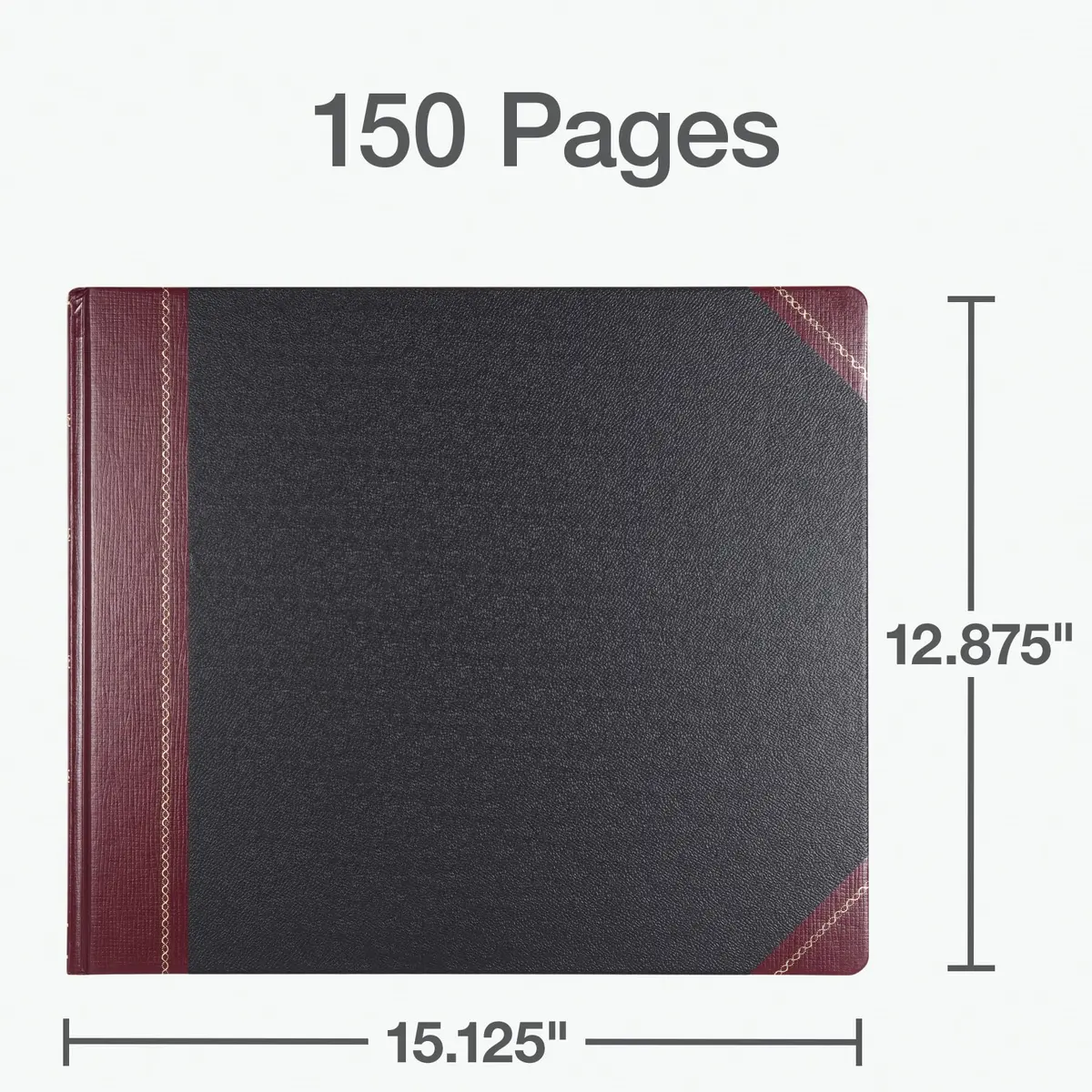 Boorum & Pease Columnar Book, 24 Columns, 12-7/8" x 15-1/8" | Large Business & Personal Ledger - view 3