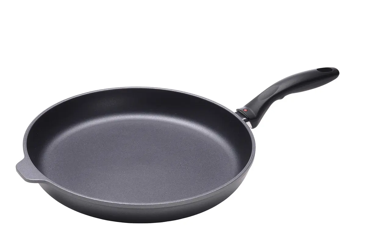 Swiss Diamond 12.5 Inch Saute_Fry_Pan Grey | Diamond Reinforced Nonstick Aluminum Skillet - main product image