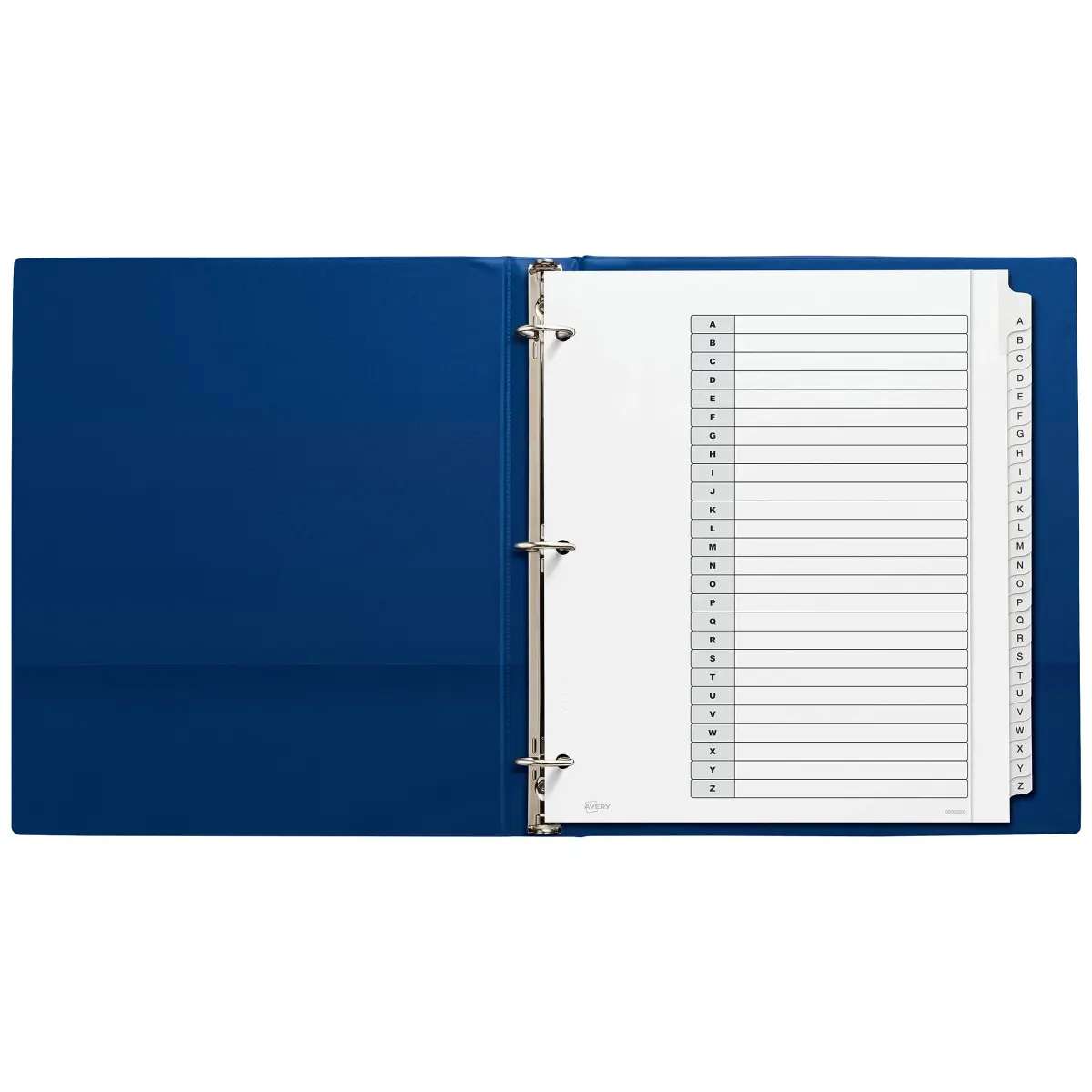 Avery 5-Tab Extra Wide Binder Dividers, White, 5 Sets (25 Dividers Total) | Organize Documents & Presentations with Easy Apply Labels - view 4