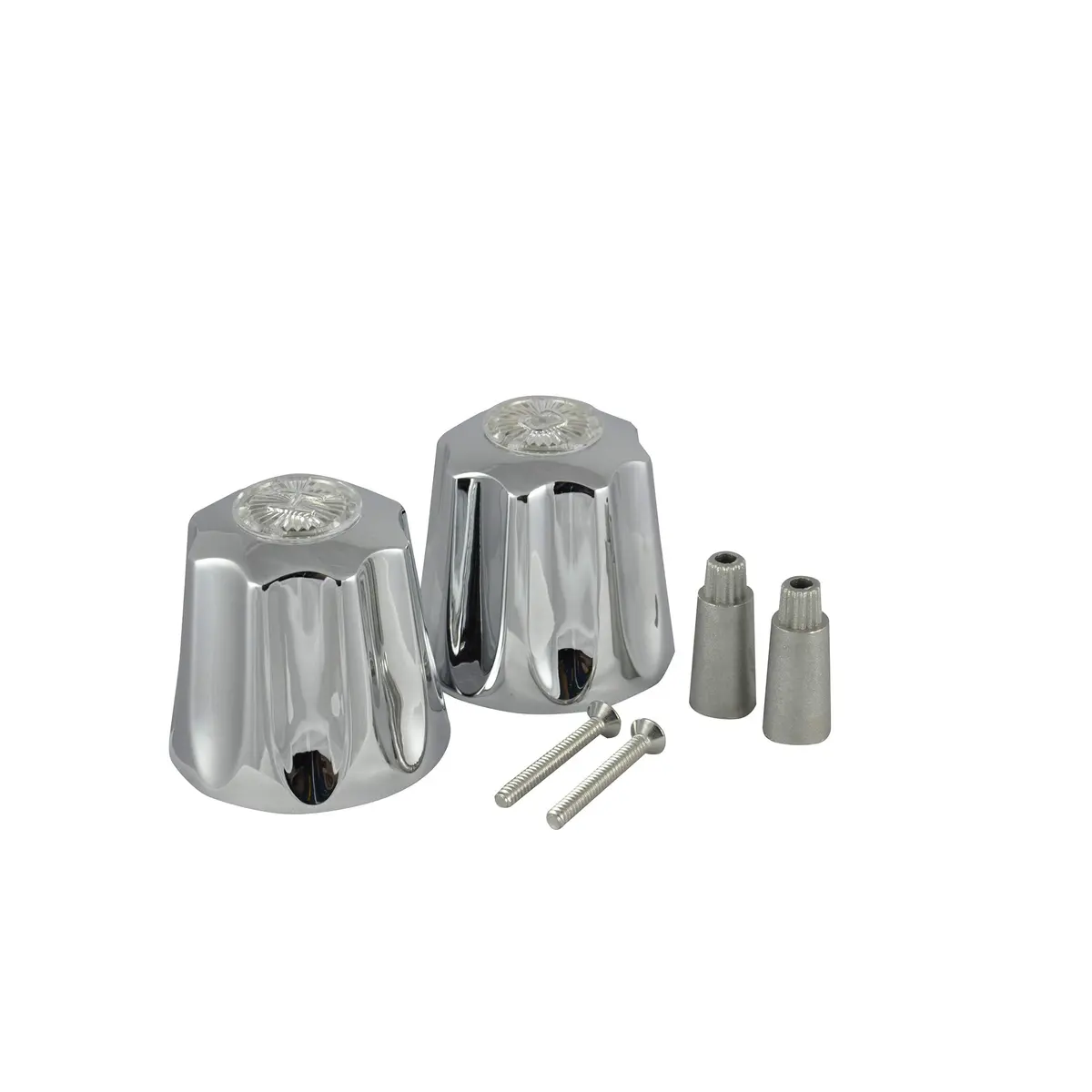 Danco Gerber Tub and Shower Handle 2-3/8 in. Diameter x 2-1/2 in. Tall Chrome | Fits Short & Long Stems - main product image