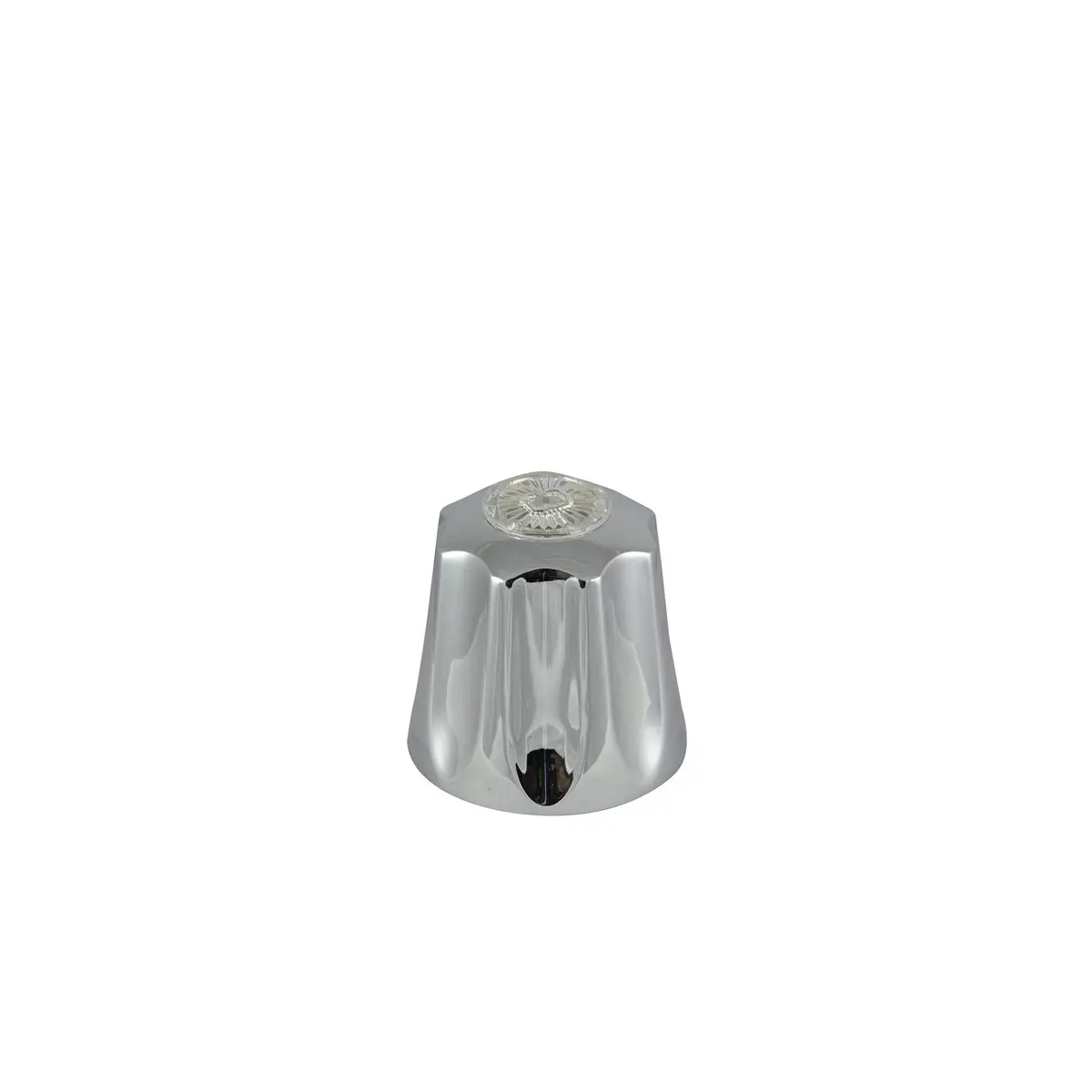 Danco Gerber Tub and Shower Handle 2-3/8 in. Diameter x 2-1/2 in. Tall Chrome | Fits Short & Long Stems - view 3