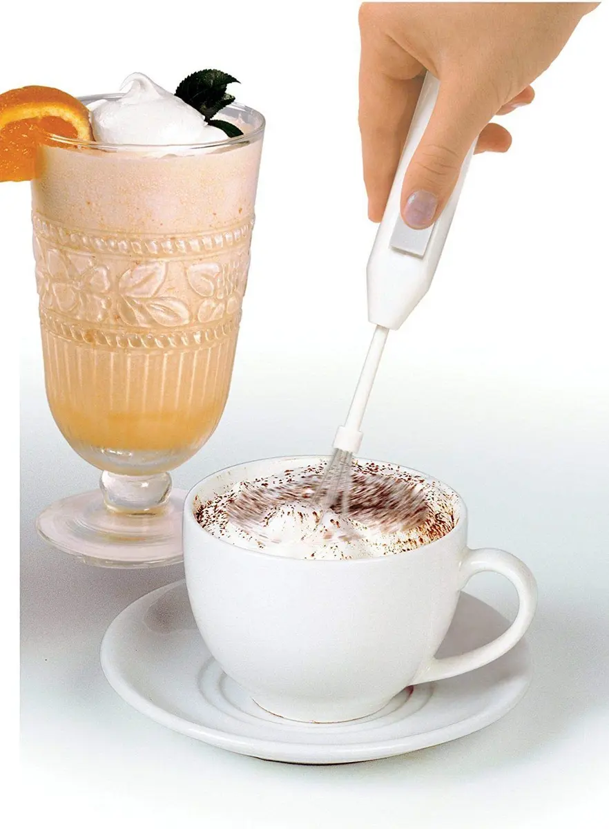 Norpro Cordless Mini Mixer, 5 Piece Set, White, 10cm (3.9in) x 4cm (1.6in) x 2.5cm (1in) - view 3